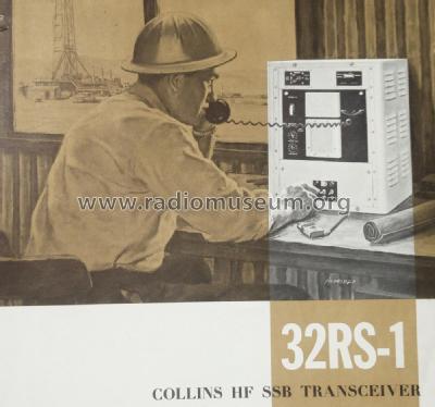 HF SSB Transceiver 32RS-1; Collins Radio (ID = 2604645) Commercial TRX