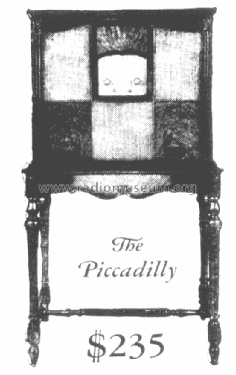 Piccadilly 32 AC; Colonial Radio Co.; (ID = 827489) Radio