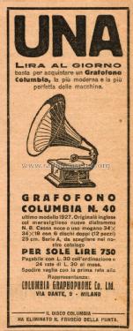 Graphophone - Grafofono 40; Columbia Graphophone (ID = 2609681) TalkingM