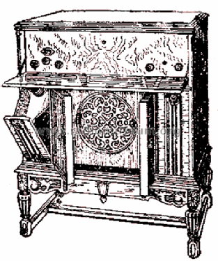 Electric Viva-tonal and Kolster Radio Combination 961; Columbia Phonograph, (ID = 212058) Radio