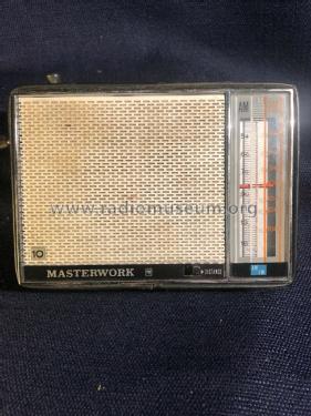 Masterwork 10 AM/FM Ten Transistor M-2904 ; Columbia Records (ID = 2380503) Radio