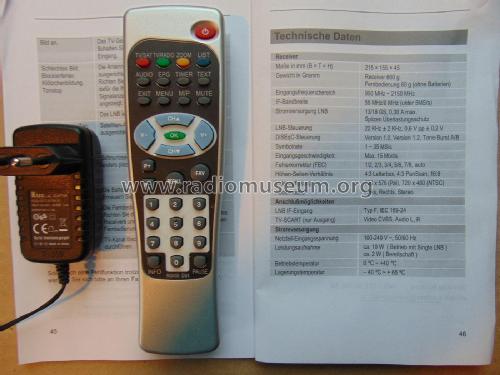 Digitaler Satelliten-Receiver SL30/12 - RC: RG405 DS4; Comag Handels AG (ID = 2337935) DIG/SAT