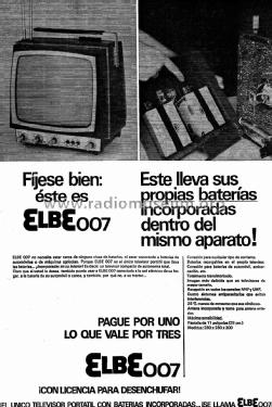 ELBE 007; Comercial Radio (ID = 2193510) Television