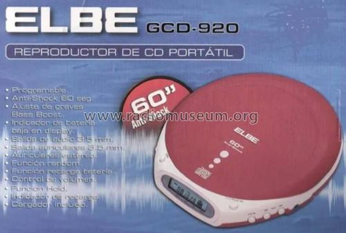 ELBE GCD-920; Comercial Radio (ID = 2421946) Sonido-V