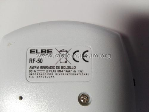 ELBE Two Band Radio Receiver RF-50; Comercial Radio (ID = 2568463) Radio