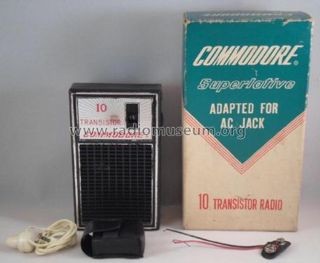 10 Transistor Superlative TW-100; Commodore Import (ID = 1738287) Radio