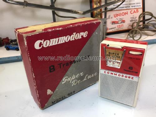 Commodore Super De Luxe 8 Transistor 862; Commodore Import (ID = 2282265) Radio
