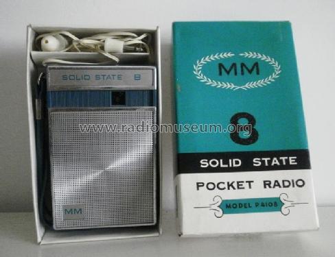 MM Pocket Radio P-4108; Common type Hong (ID = 1458653) Radio