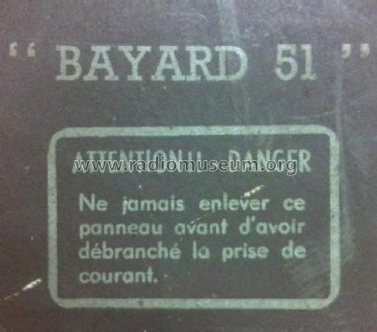 Bayard 51 ; Compagnie Franco- (ID = 1790798) Radio