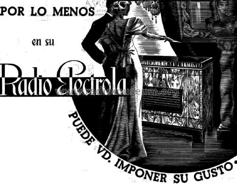 Radio Electrola RE-800; Compañía del (ID = 2382804) Radio