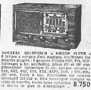 Grand Super ; Comptoir MB (ID = 2506696) Radio