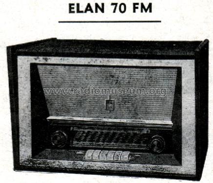 Elan 70FM; Comptoir MB (ID = 484748) Radio