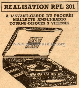 RPL201; Comptoir MB (ID = 535118) Radio