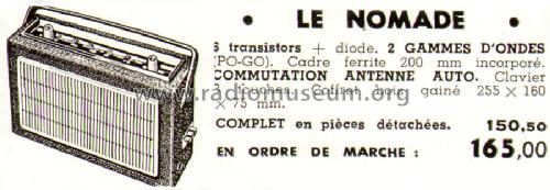 Le Nomade ; Comptoirs (ID = 531601) Radio