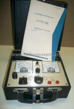 Conar Appliance Tester 200; Conar Instruments; (ID = 1325357) Ausrüstung