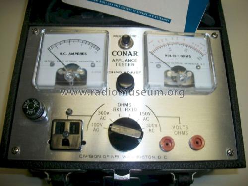 Conar Appliance Tester 200; Conar Instruments; (ID = 1325358) Ausrüstung