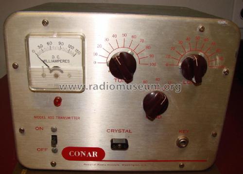 Transmitter 400; Conar Instruments; (ID = 2040723) Amateur-T