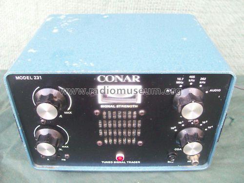 Tuned Signal Tracer 231; Conar Instruments; (ID = 1001752) Equipment