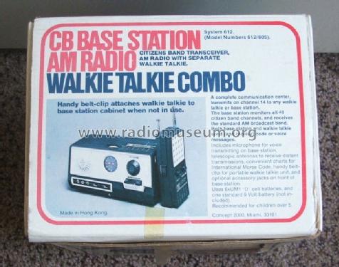 CB Base Station AM Radio Walkie Takie Combo System 612/605; Concept 2000 Hong (ID = 1247553) Radio
