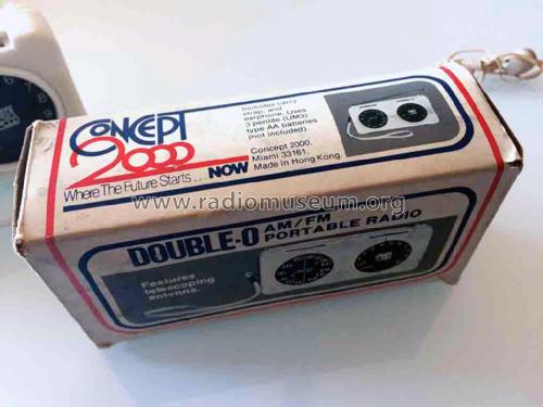 Double-O AM/FM Portable Radio 5302; Concept 2000 Hong (ID = 2247578) Radio