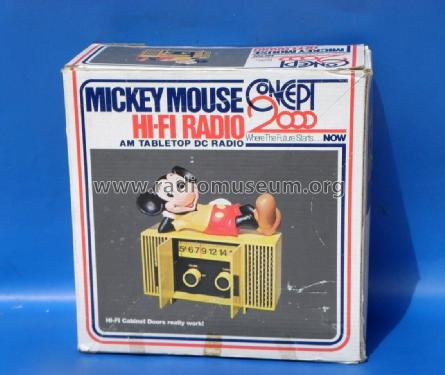 Mickey Mouse Hi-Fi Radio AM Table Top 407; Concept 2000 Hong (ID = 2011935) Radio