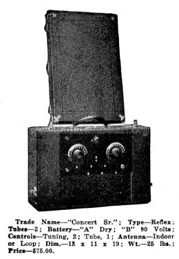 Concert Sr. ; Concert Radiophone (ID = 1956008) Radio