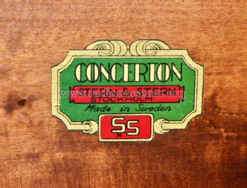 Concerton III ; Stern & Stern (ID = 1574052) Radio