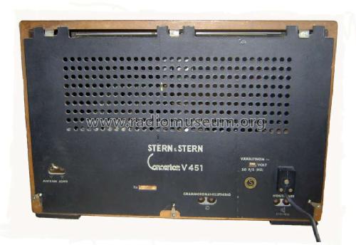 Concerton V451; Stern & Stern (ID = 1457359) Radio