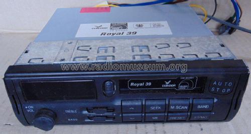 Stereo-Cassetten-Radio Royal 39; Condor; Europe (ID = 2426592) Car Radio
