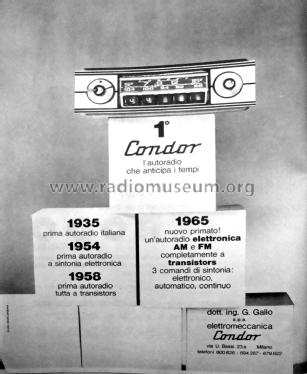 GK4720; Condor Ing. Gallo; (ID = 2812672) Car Radio