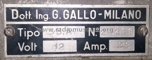 S5/A; Condor Ing. Gallo; (ID = 2390695) Car Radio