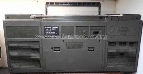 Super Stereo Portable Radio Cassette Recorder C124F; Coney Onkyo Co. Ltd. (ID = 2926040) Radio