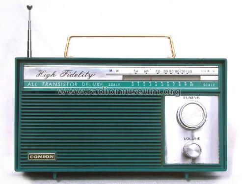 High-Fidelity All Transistor Deluxe CR-61 ; Coney Onkyo Co. Ltd. (ID = 623478) Radio