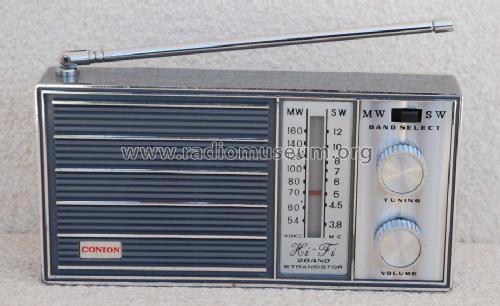 Hi-Fi 2 Band 8 Transistor CR-85 ; Coney Onkyo Co. Ltd. (ID = 958866) Radio