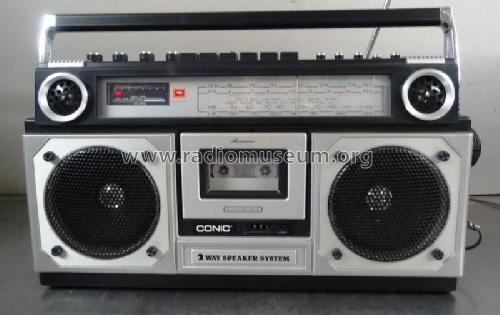 UKW/MW/KW/LW Stereo Radio-Recorder 2 Way Speaker System; Conic International (ID = 1704922) Radio
