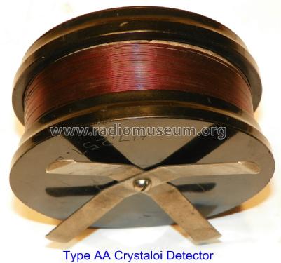 Crystaloi Detector Type AA with Buzzer coupling; Connecticut (ID = 1478157) Radio part