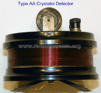 Crystaloi Detector Type AA with Buzzer coupling; Connecticut (ID = 1478160) Radio part