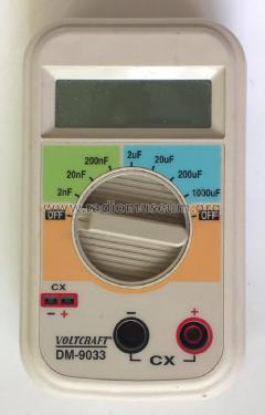 Voltcraft Digital Capacitance Meter DM-9033; Conrad Electronic (ID = 1686916) Equipment