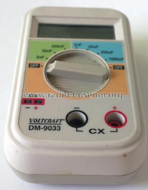 Voltcraft Digital Capacitance Meter DM-9033; Conrad Electronic (ID = 1686922) Equipment