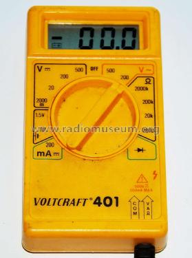 Voltcraft LCD - Digitalmultimeter 401 Equipment Conrad Electronic