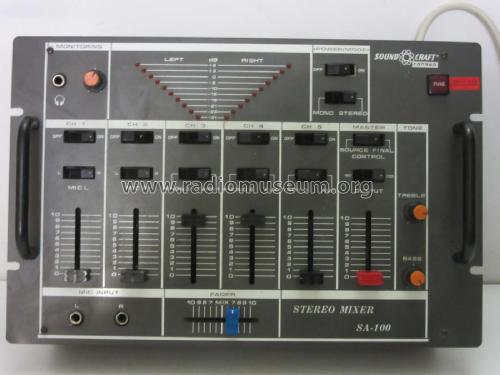 Sound Craft Stereo Mixer SA-100; Conrad Electronic (ID = 2390159) Misc