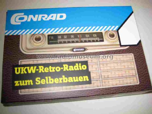 UKW Retro Radio Radio-Bausatz ; Conrad Electronic (ID = 1626657) Kit