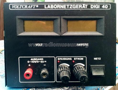 Voltcraft Labornetzgerät Digi 40; Conrad Electronic (ID = 2705229) Equipment