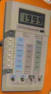 Voltcraft Multimeter 6010; Conrad Electronic (ID = 569408) Equipment