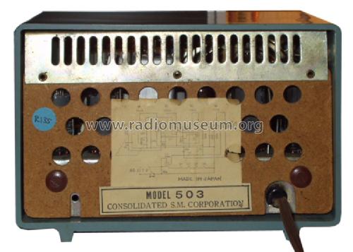 Viscount 503; Consolidated S.M. (ID = 742664) Radio