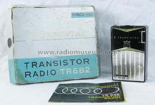 6 Transistor TR-682; Continental (ID = 1451630) Radio