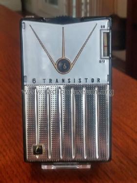 6 Transistor TR-682 'C' badge Radio Continental Merchandise 6 Transistor TR-682 'C' badge Radio Continental Merchandise
