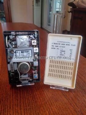 6 Transistor TR-682 'C' badge Radio Continental Merchandise 6 Transistor TR-682 'C' badge Radio Continental Merchandise
