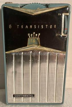 6 Transistor TR-682; Continental (ID = 2816107) Radio