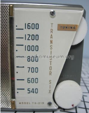Transistor Six TR-215; Continental (ID = 1201521) Radio
